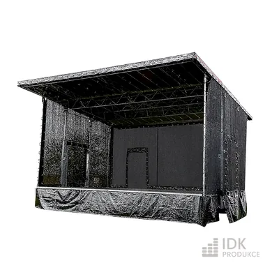 Mobilní pódium 7,5 x 5m