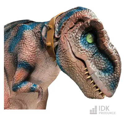 Oživlý model dinosaura