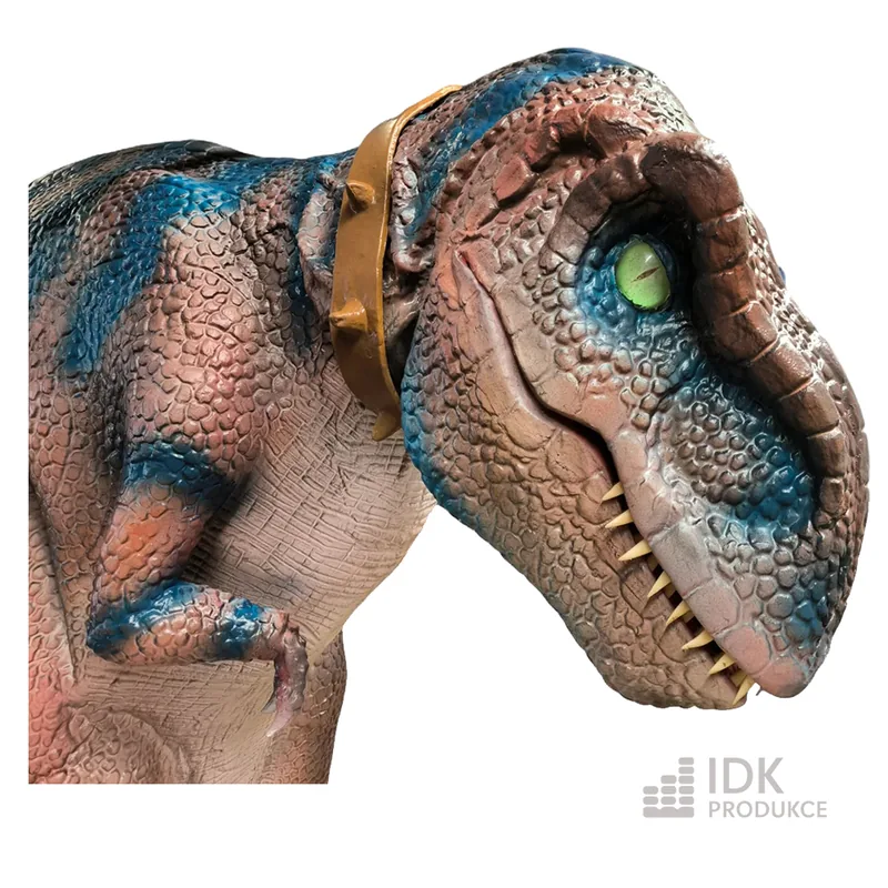Oživlý model dinosaura