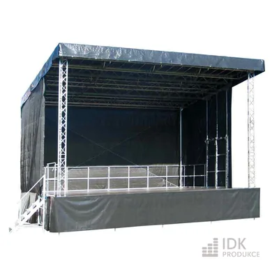 Zastřešené pódium 6 x 4m