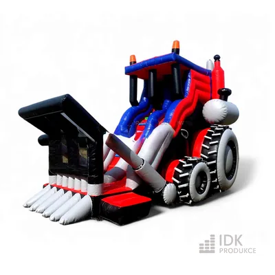Buldozer skluzavka