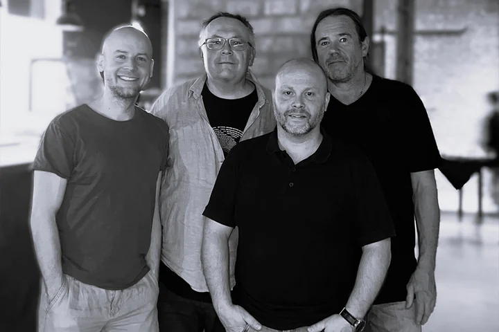 Čtyři muzikanti kapely Solomon Bob revival